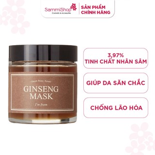 I'm from mặt nạ rửa ginseng mask 120g