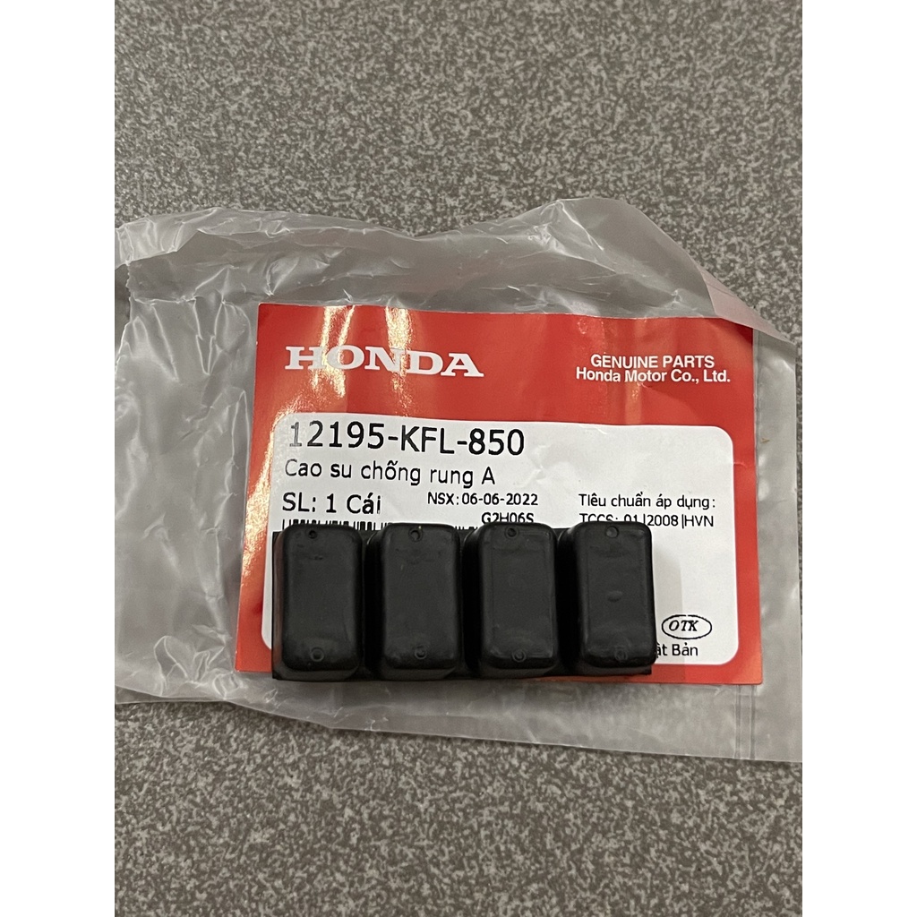 Cao su nòng wave nhỏ Zx100 anpha bụng 100 RS100 wave S 100 hàng chính hãng 12195KFL850 12196KFM900