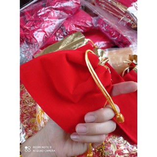 Túi nhung chuông rút kt 8*10