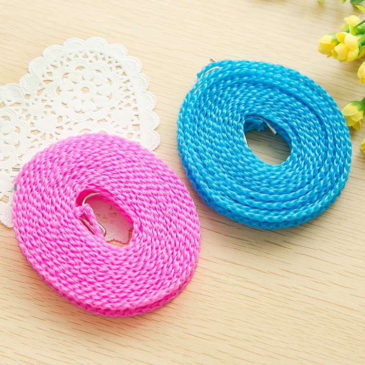Dây Treo Giá Phơi Quần Áo Nhiều Lỗ Móc Treo Đồ Dây Phơi Đồ Chống Trượt 5m