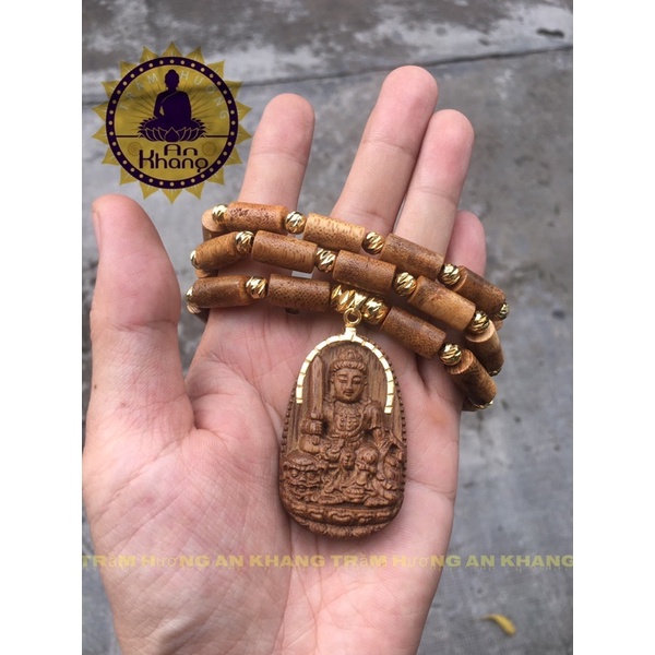 Dây chuyền trầm tốc tự nhiên mix đẹp