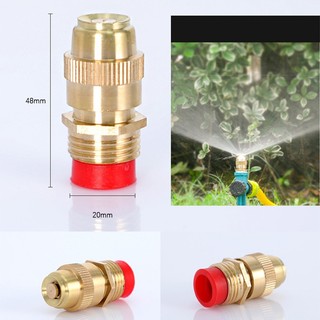 Béc tưới đồng chân ren 21mm có lọc điều chỉnh được
