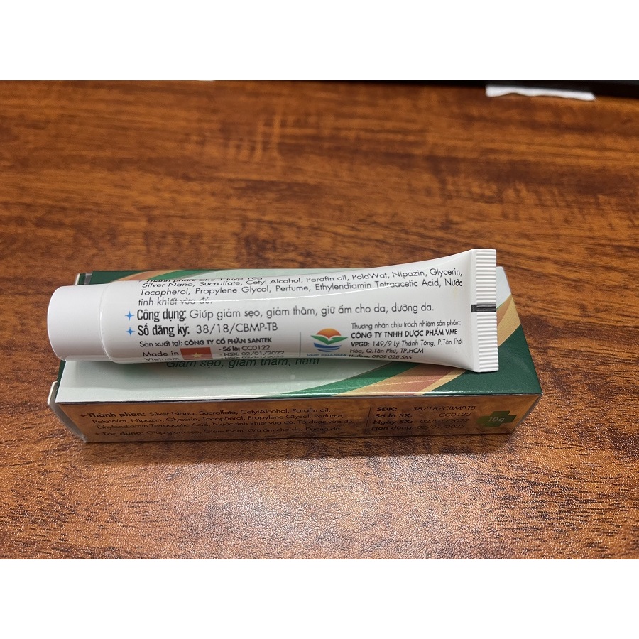 GEL BÔI VẾT THƯƠNG HỞ SKIN COOL 10G. MAU LÀNH DA, TRÁNH TẠO SẸO.