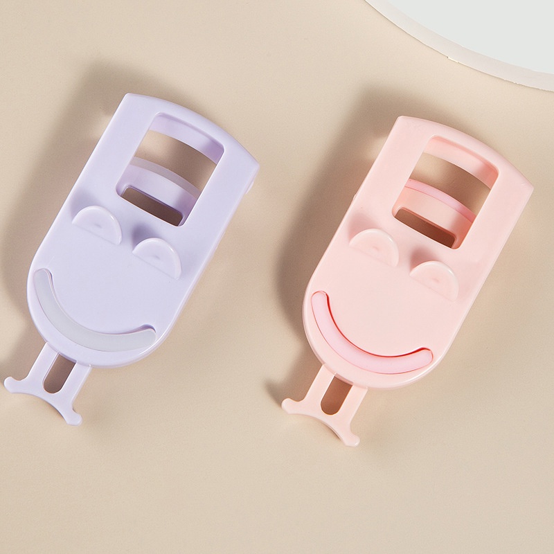 Dụng Cụ Uốn Cong Lông Mi Bằng Nhựa 3 Màu Tùy Chọn Lâu Trôi