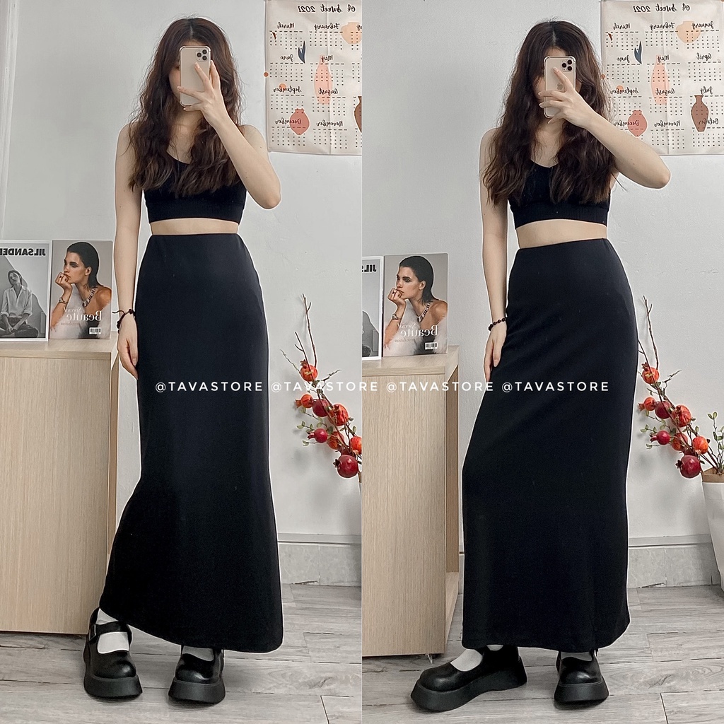 Chân váy dài musi