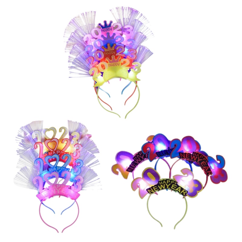 Băng Đô Hóa Trang Chữ Số flgo 2023 Cho Bé