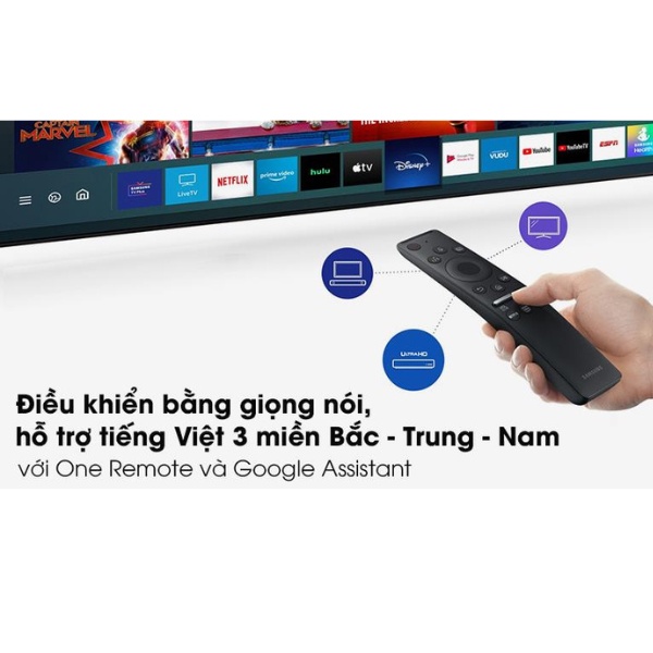 Smart Tivi Samsung 4K 65 INCH 65AU7000 - Hàng Chính Hãng, Bảo Hành 24 Tháng