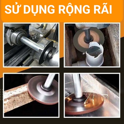 Thanh Nối Cho Máy Mài Góc Dài 80mm Răng M10 Dùng Mài- Đánh Bóng Những Vị Trí Hẹp Hoặc Khó