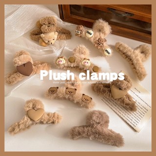 Kẹp Tóc Phối Lông Phong Cách Hàn Quốc Thời Trang Cho Nữ