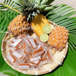 Kẹo khóm mít - đồ ăn vặt