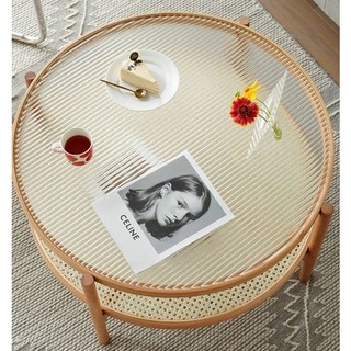 Bàn trà, bàn sofa, bàn tròn, bàn gỗ, bàn decor, bàn mây