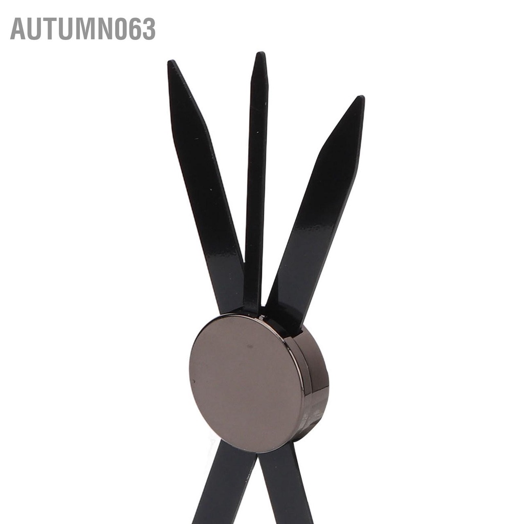 Bút kẻ lông mày Thước bằng thép không gỉ Màu đen trang điểm cho hình xăm Comestic Autumn063