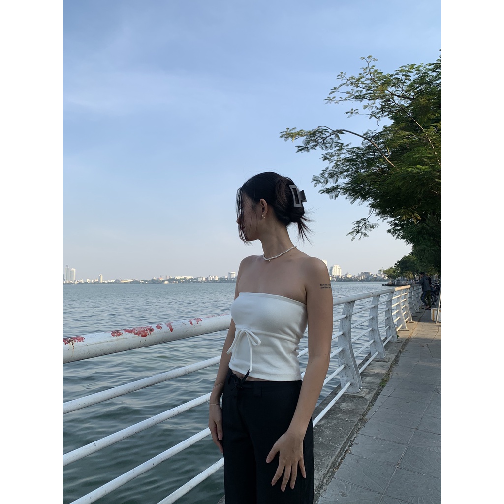 Áo quây áo ống buộc nơ - Tube Top | BigBuy360 - bigbuy360.vn