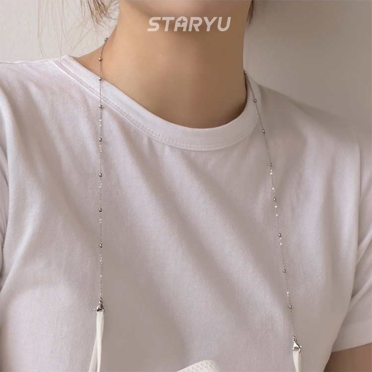 Dây Đeo Khẩu Trang Từ Tính 2 Trong 1 Phong Cách Hàn Quốc