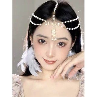 Bờm tóc bohemian - Vòng đội đầu head chain boho style