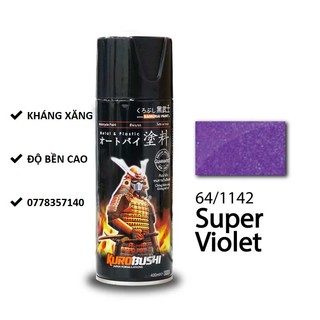 64/1142 sơn xịt samurai màu tím đậm
