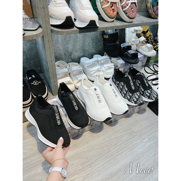 Giày thể thao lười chun D i o r fullbox