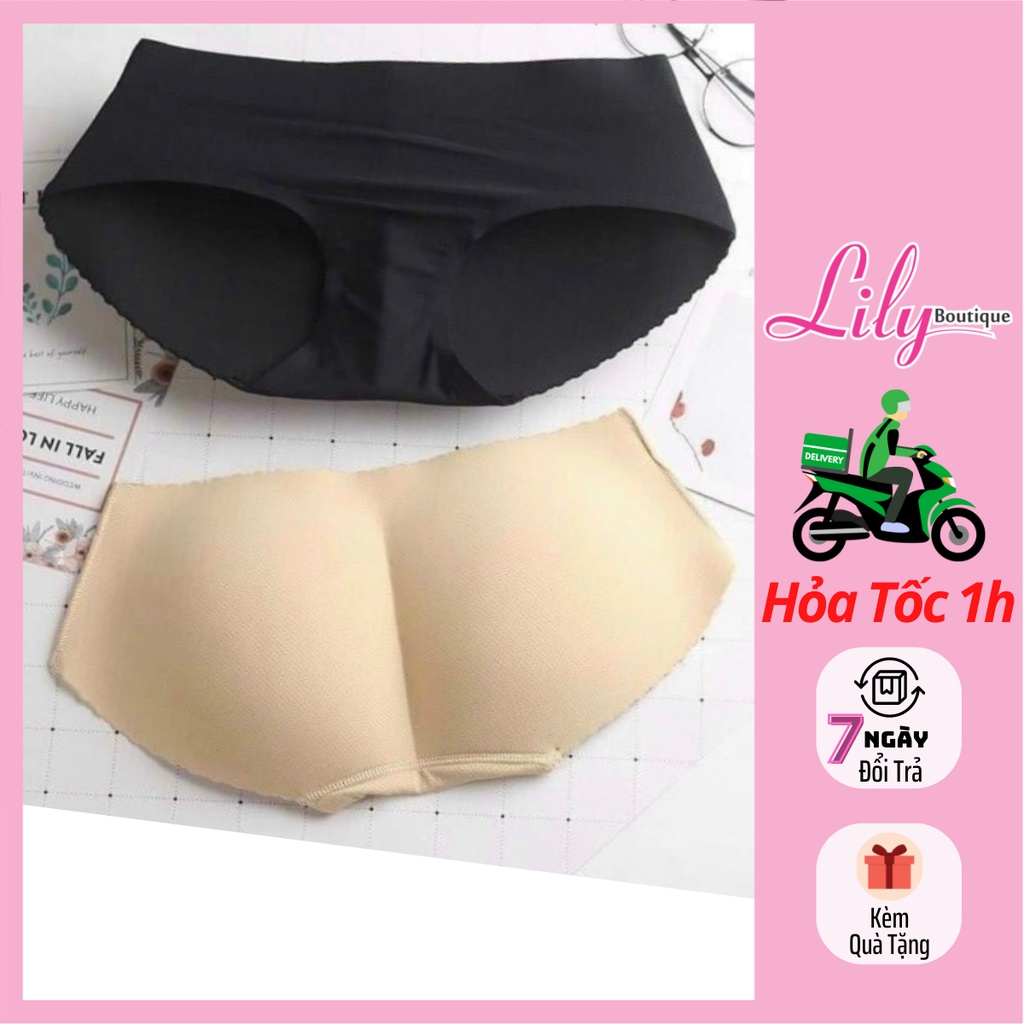 Quần Nâng Mông LILY Độn Mông Thông Hơi Nâng Vòng 3 Phù Hợp Mặc Kèm Chân Váy Ôm, Quần Bó, Đầm Body,...CHIP NÂNG