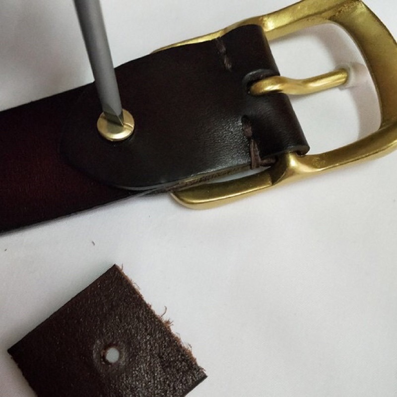 Đinh đục lỗ thắt lưng da dây nịt da