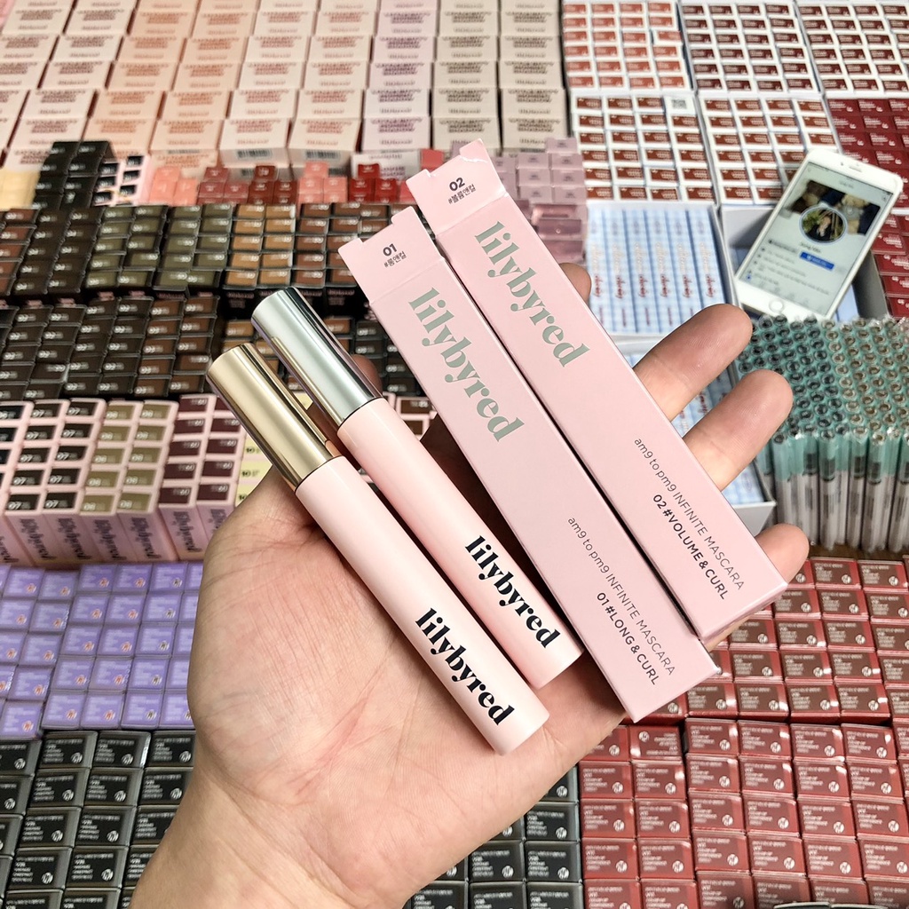 (BILL KOREA) Chuốt Mi LILYBYRED Am9 To Pm9 Infinite Mascara 6g