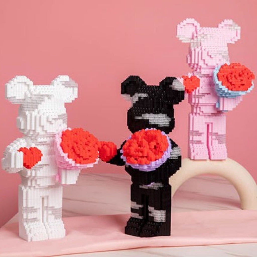 Lego Gấu Bearbrick Đồ Chơi Lego Ghép Hình Nhân Vật Hoạt Hình