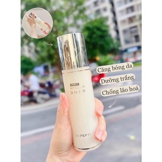 Toner dưỡng trắng da Peptit