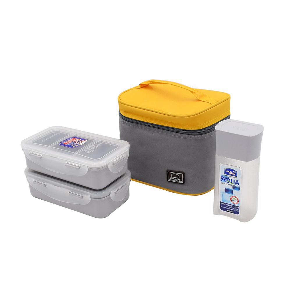 Bộ hộp cơm Lock&Lock HPL758S3 (Lò vi sóng ok) - Larva Store