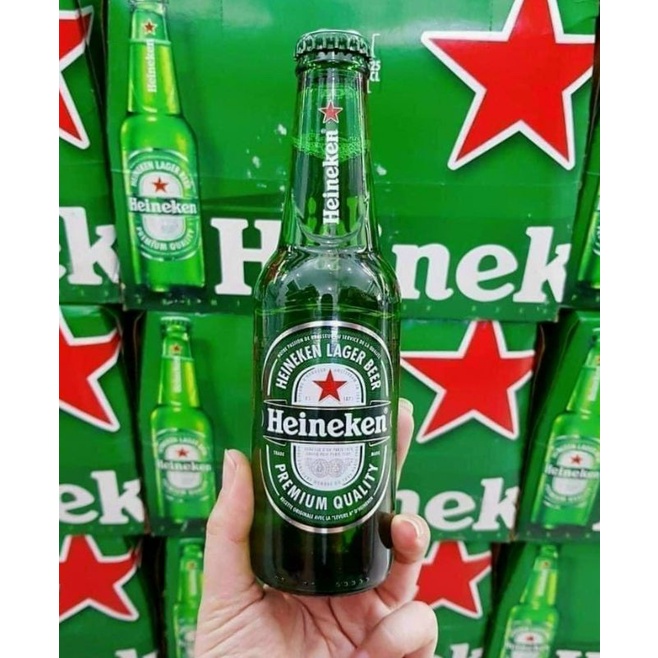 Bia Heineken thùng (20 chai sành) - Pháp