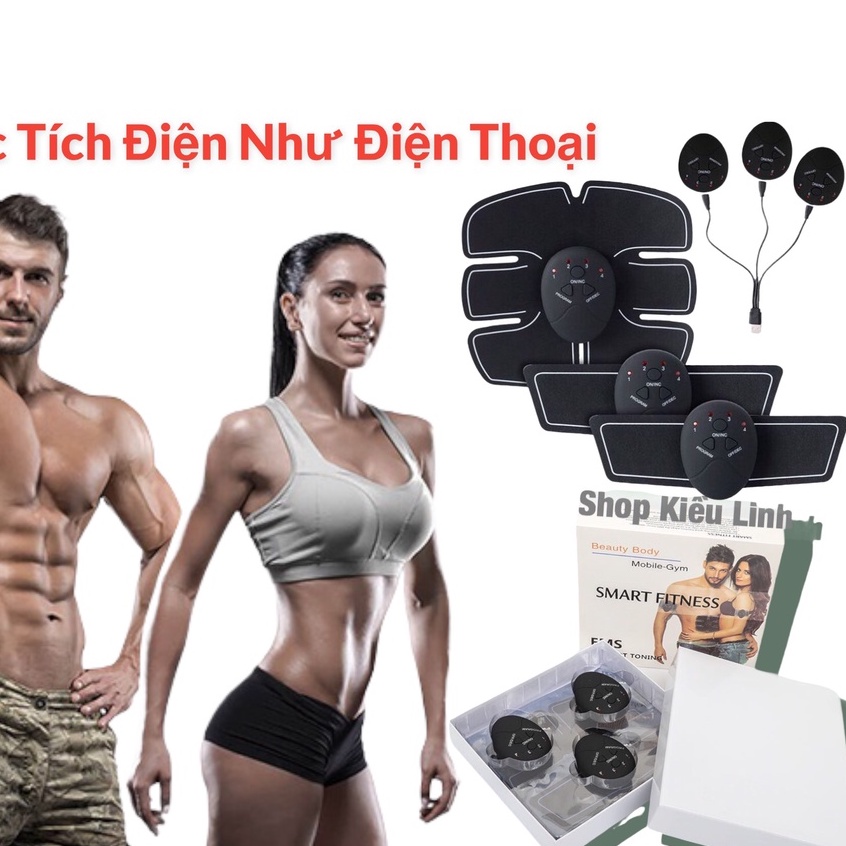Máy Tập Gym Massage  Đánh Tan Mỡ ⚡NHẬP MỸ⚡ Máy Rung Xung Điện Massage Giảm Mỡ Săn Cơ Thon Gọn Bụng Eo