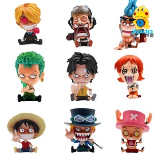 Mô hình One Piece chibi Luffy Zoro Sanji Ace Sabo