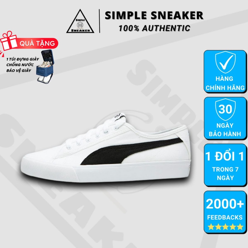 Giày Puma Bari Auth 💙FREESHIP💙 Puma Bari Sneaker Chính Hãng - Giày Sneaker Puma Unisex Full Box - Simple Sneaker