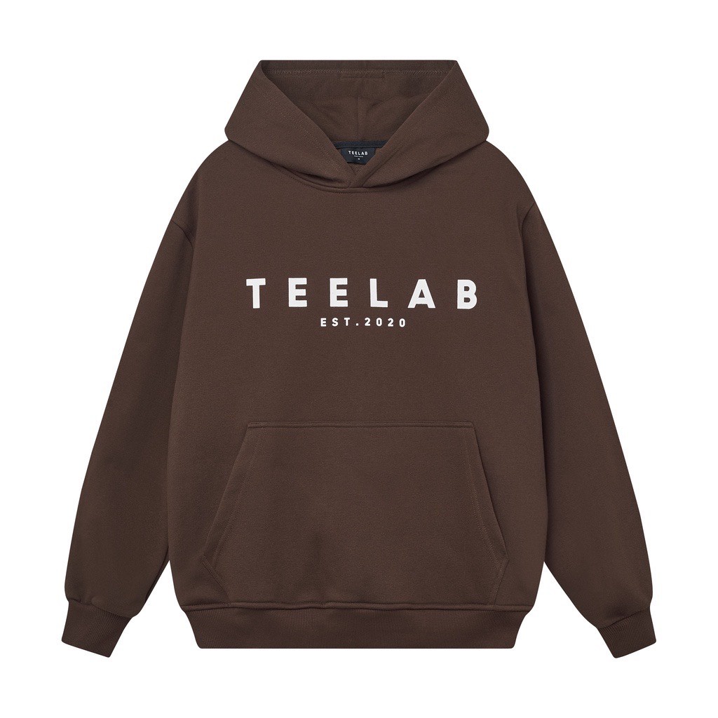 Áo Hoodie TEELAB Màu Be Kem Nỉ Bông Cao Cấp , Áo Khoác Nỉ Unisex Phù Hợp Nam Nữ | BigBuy360 - bigbuy360.vn