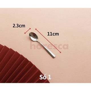 Thìa Muỗng Cà Phê Inox cao cấp