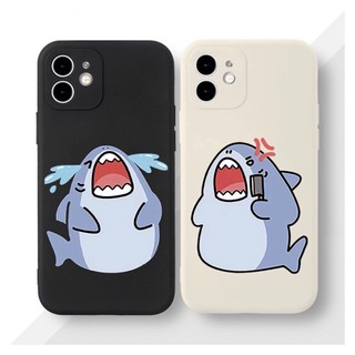 Ốp lưng iphone dẻo in hình bảo vệ camera 7+/8 plus, x, xsmax, 11, 12, 12, 13 promax cá mập cute