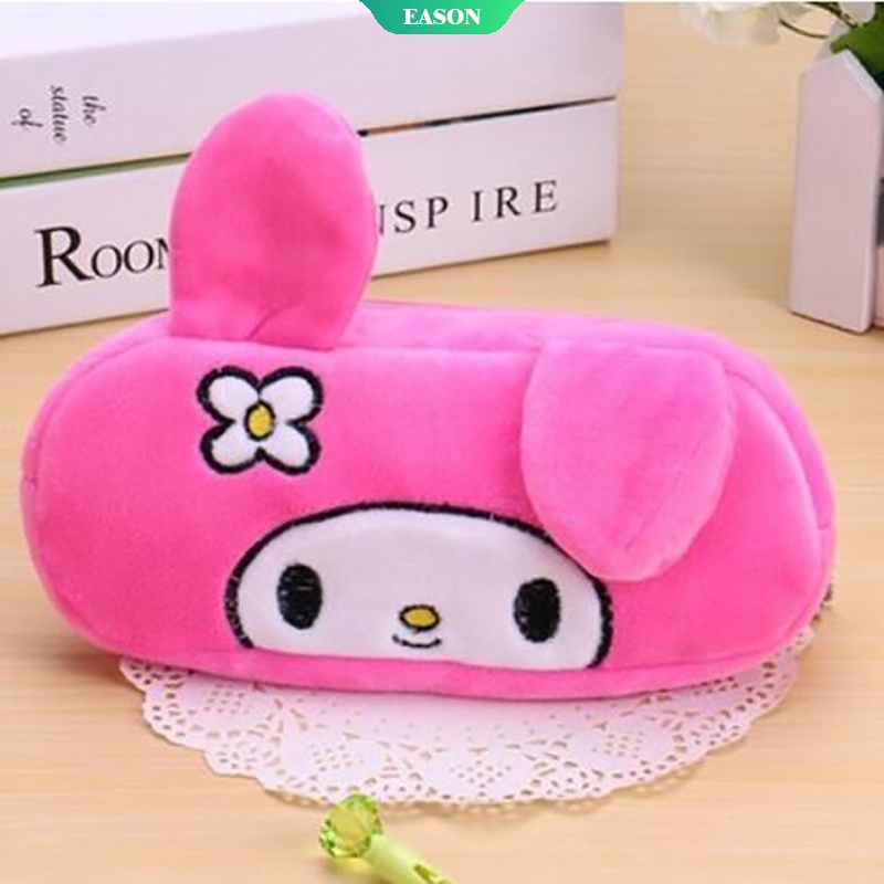 Túi Đựng Bút Chì Cỡ Lớn Họa Tiết Thỏ Melody Sanrio Kuromi Cinnamoroll Melody Nhồi Bông Kiểu Nhật Bản Dễ Thương Cho Học Sinh