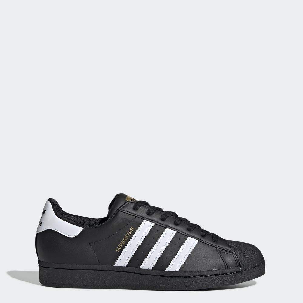 [Mã MABRAAA1 giảm 10% đơn 1Tr] adidas ORIGINALS Superstar Shoes Nam Màu đen Sneaker EG4959