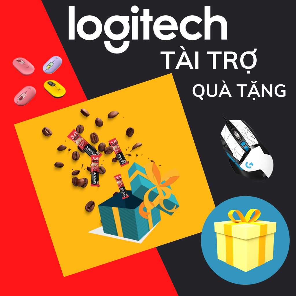 Bàn phím không dây Logitech K270 có phím số, thiết kế chống nước, cảm giác gõ thoải mái, pin 24 tháng