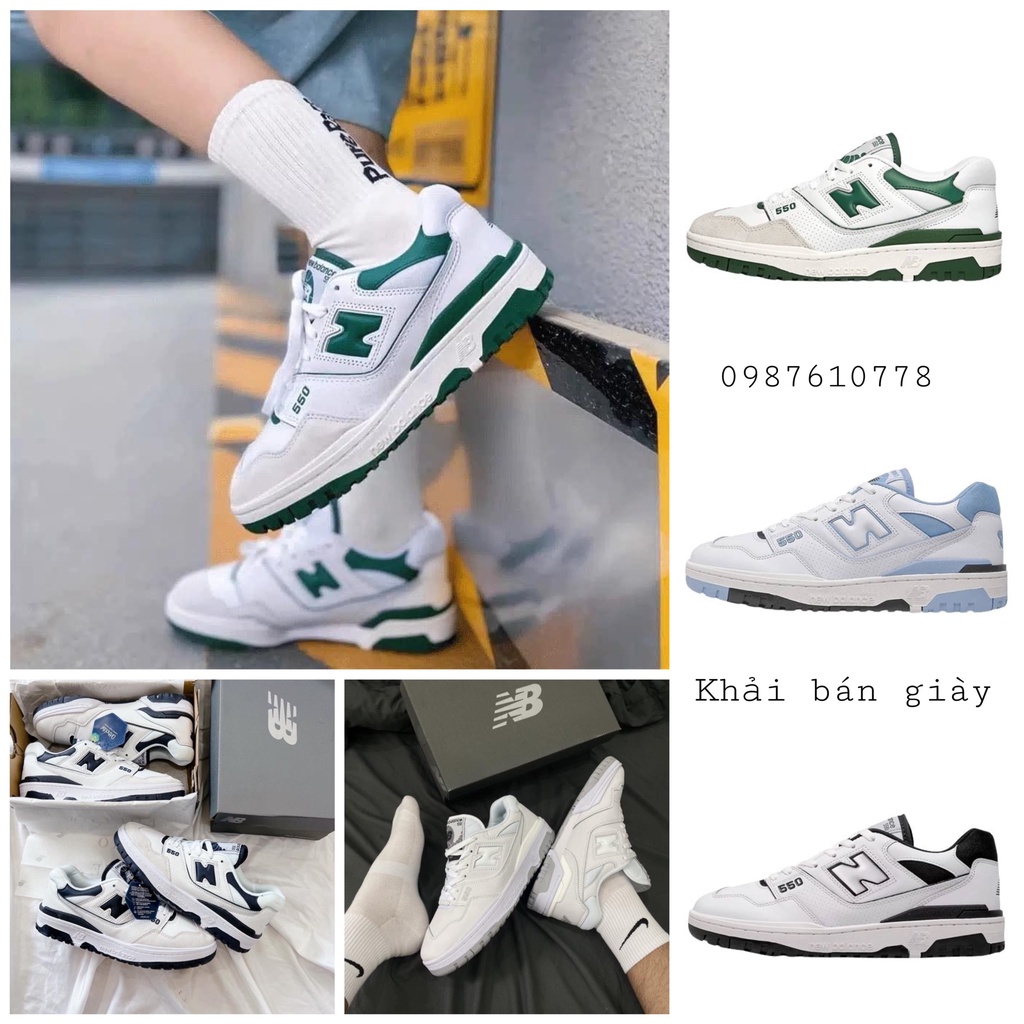 nb550 đủ size nam nữ tôn dáng phong cách hót trend 2022