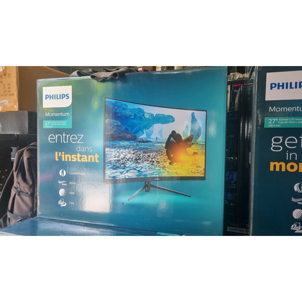 Gaming Monitor 27 Inch Cong Philips 272M8CZ FHD VA 165Hz 1ms Freesync