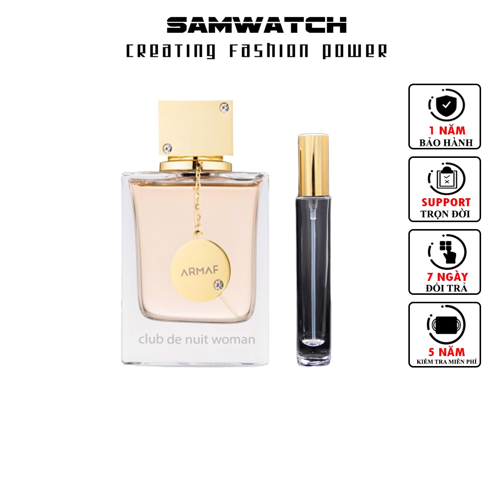 Nước hoa NỮ ARMAF Club de Nuit Women - Chiết 10ml - Mẫu Thử