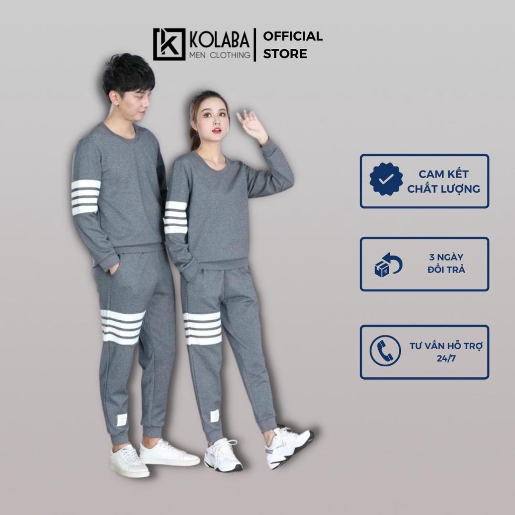 Bộ quần áo thể thao nam poly da cá trơn co dãn bốn chiều chống bai xù BT05 KOLABA