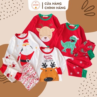 Bộ Giáng sinh cho bé 💖 Bộ NOEL dài tay cho bé trai bé gái 💖 Chất Cotton Cao Cấp Siêu Co Giãn Thấm Hút Mồ Hôi Tốt
