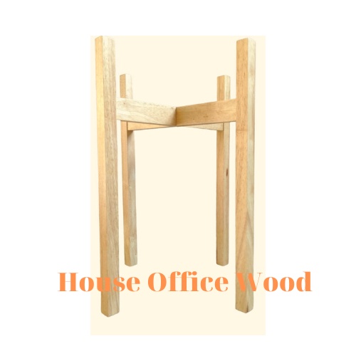 Đôn để chậu cây, Giá đỡ chậu hoa, Kệ bình nước bằng gỗ, KT Cao 50x lọt lòng 33cm