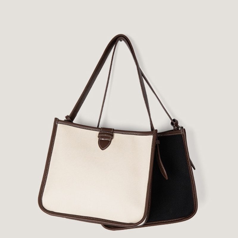 Túi Xách Vải Canvas Cỡ Lớn Thiết Kế Đơn Giản Thời Trang Cho Nữ