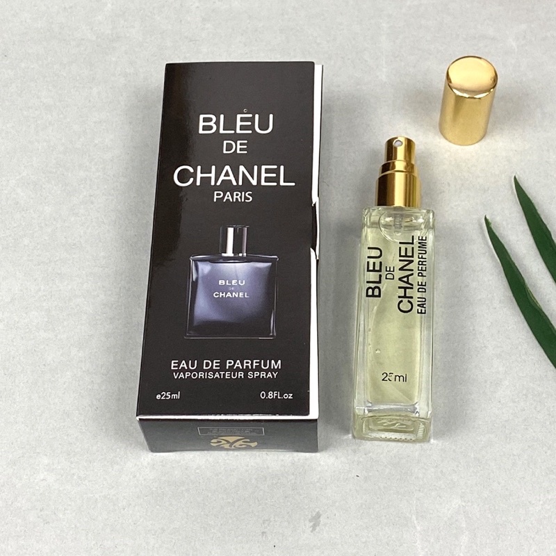 Nước hoa nam mini Chanel Bleu EDP - Lưu hương lâu - Tinh dầu thơm mẫu thử 25ml