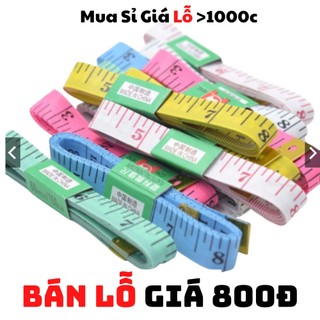 Thước dây mini đo eo đo chiều cao có đầu sắt dài 1.5m