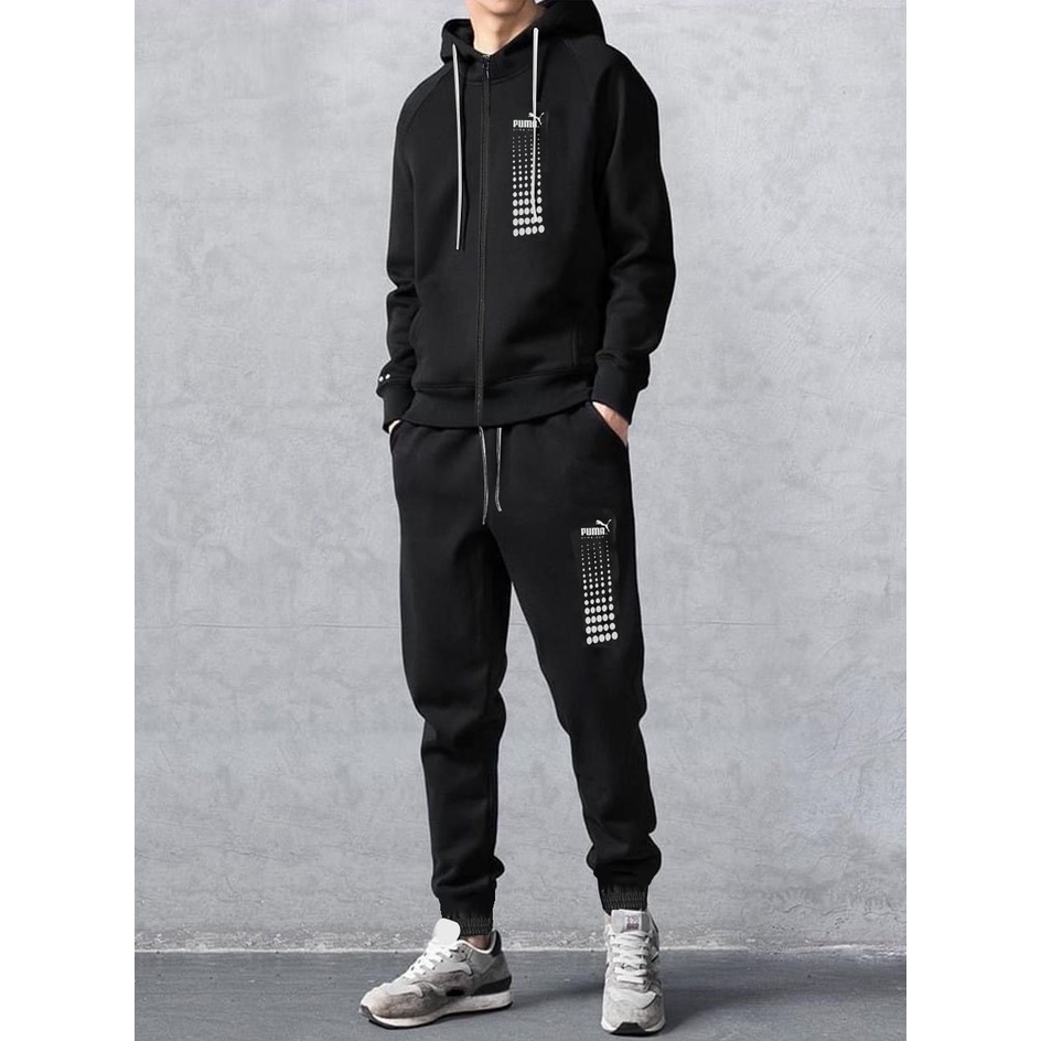 Bộ Đồ Nam Áo Hoodie Nam và Quần Jogger Nam Áo khoác dây kéo và Quần dài nỉ cho nam ngầu đẹp Thời Trang Nam BT09