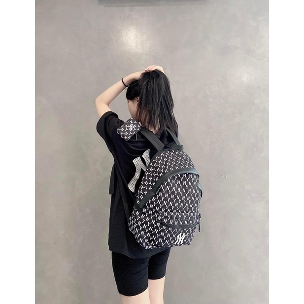 Balo Mlb size lớn màu đen