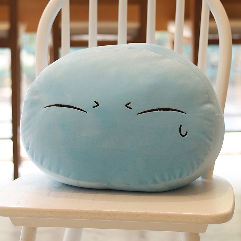 ✨Có Sẵn - gối ôm gấu bông Rimuru Tempest dimensional Rimuru Slime Dumpling nhung cao cấp co dãn 4 chiều gối tựa lưng