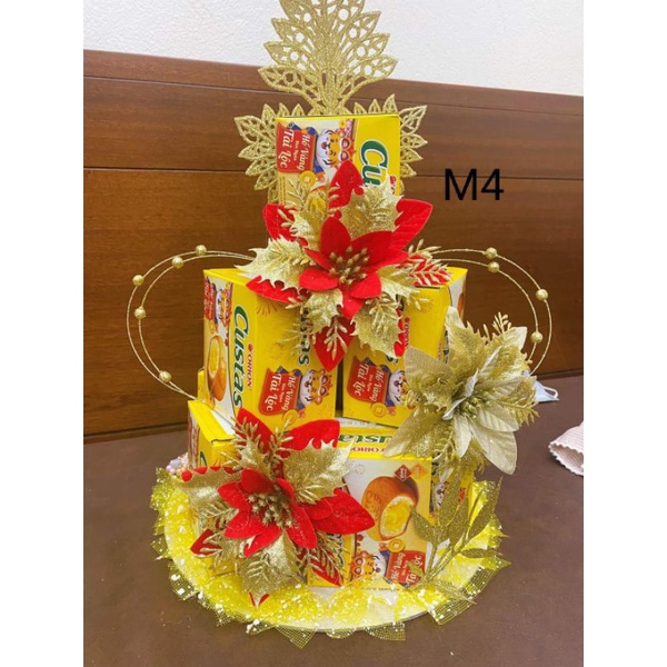 Phụ kiện trang trí oản tráp,tháp bánh ,tháp nước ngày Tết